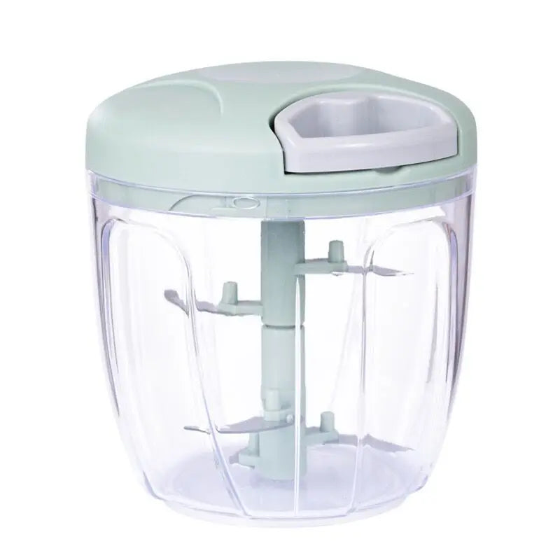 500ML 900ML Manual Garlic Chopper Meat Grinder Vegetable Cutter Slicer Fruit Crusher Kitchen Gadget Blenders for Food Prep